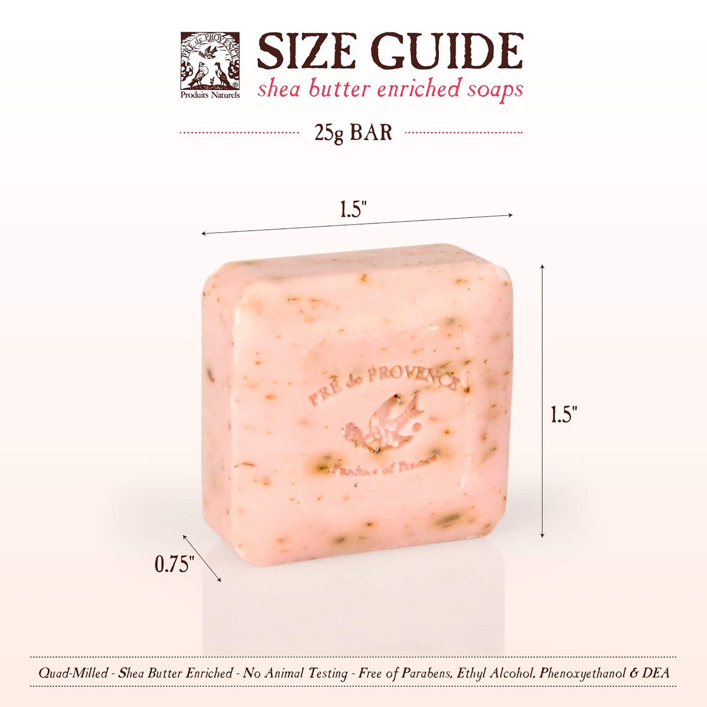 Pre de Provence Luxury Box of Guest Gift Soap (Set of 7) - Assorted