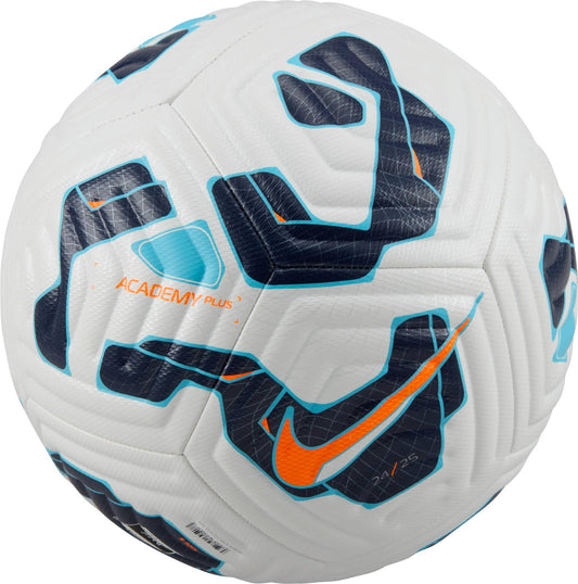 Nike Football Academy Plus - Fa24, White/Blackened Blue/Hyper Crimson, FZ2632-100, 5