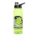 Silver Buffalo Star Wars The Mandalorian Tritan Water Bottle Screw Top Lid, 28 Ounces