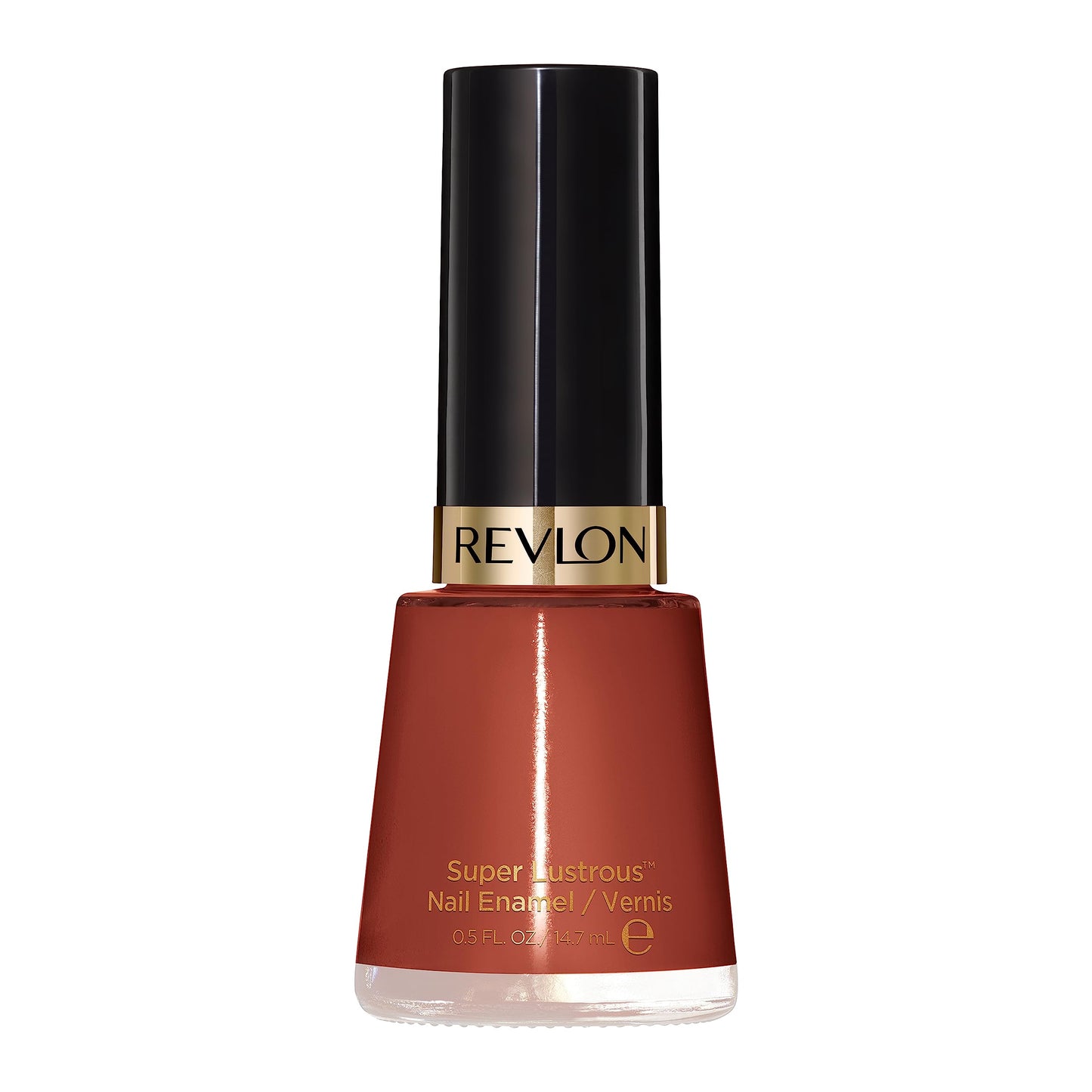 Revlon Super Lustrous Nail Polish, Chip-Resistant & Longwear Formula, High Shine Finish, 415 Totally Toffee, 0.5 fl oz
