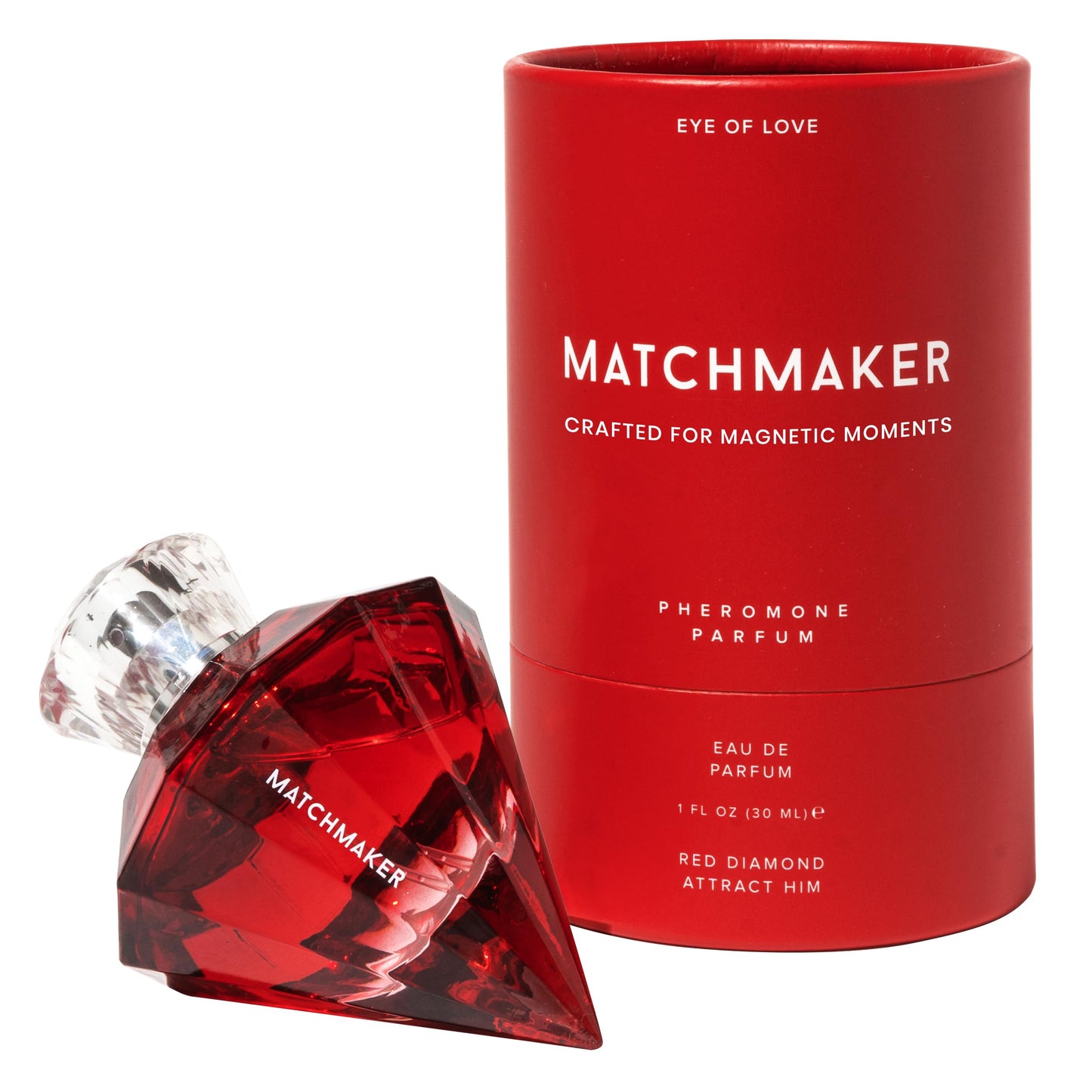 Eye of Love Matchmaker Red Diamond Pheromone Perfume for Women - Long Lasting Fragrances with Floral Citrus Scent - Plant Based Cologne
