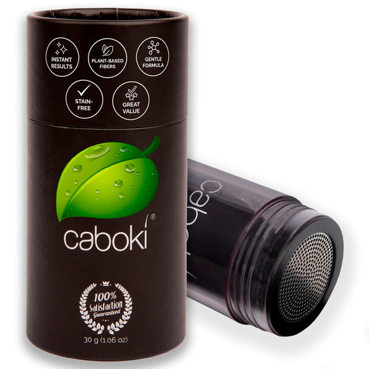 Caboki Hair Fibers for Thinning Hair - Natural Plant-Based Hair Powder for Men & Women - Instantly Thicker Fuller Looking Hair - Clean Ingredients Beauty and Personal Care Caboki Default Title