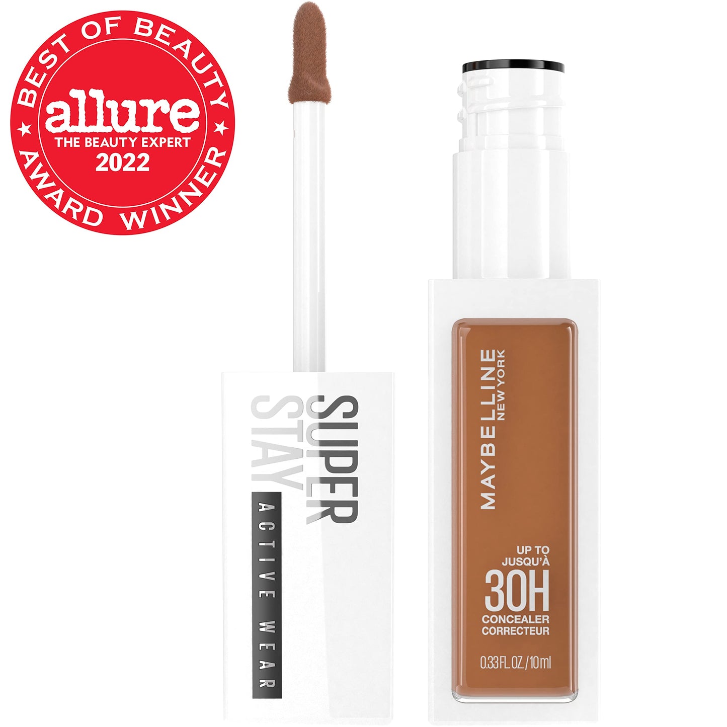 Maybelline Super Stay Liquid Concealer Makeup, Full Coverage Concealer, Up to 30 Hour Wear, Transfer Resistant, Natural Matte Finish, Oil-free