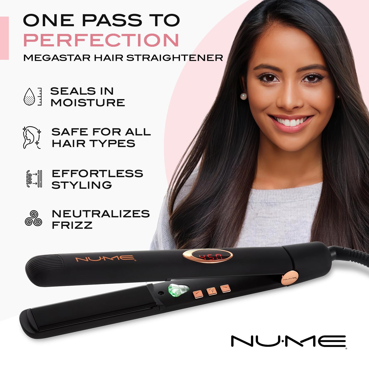NuMe Megastar Flat Iron