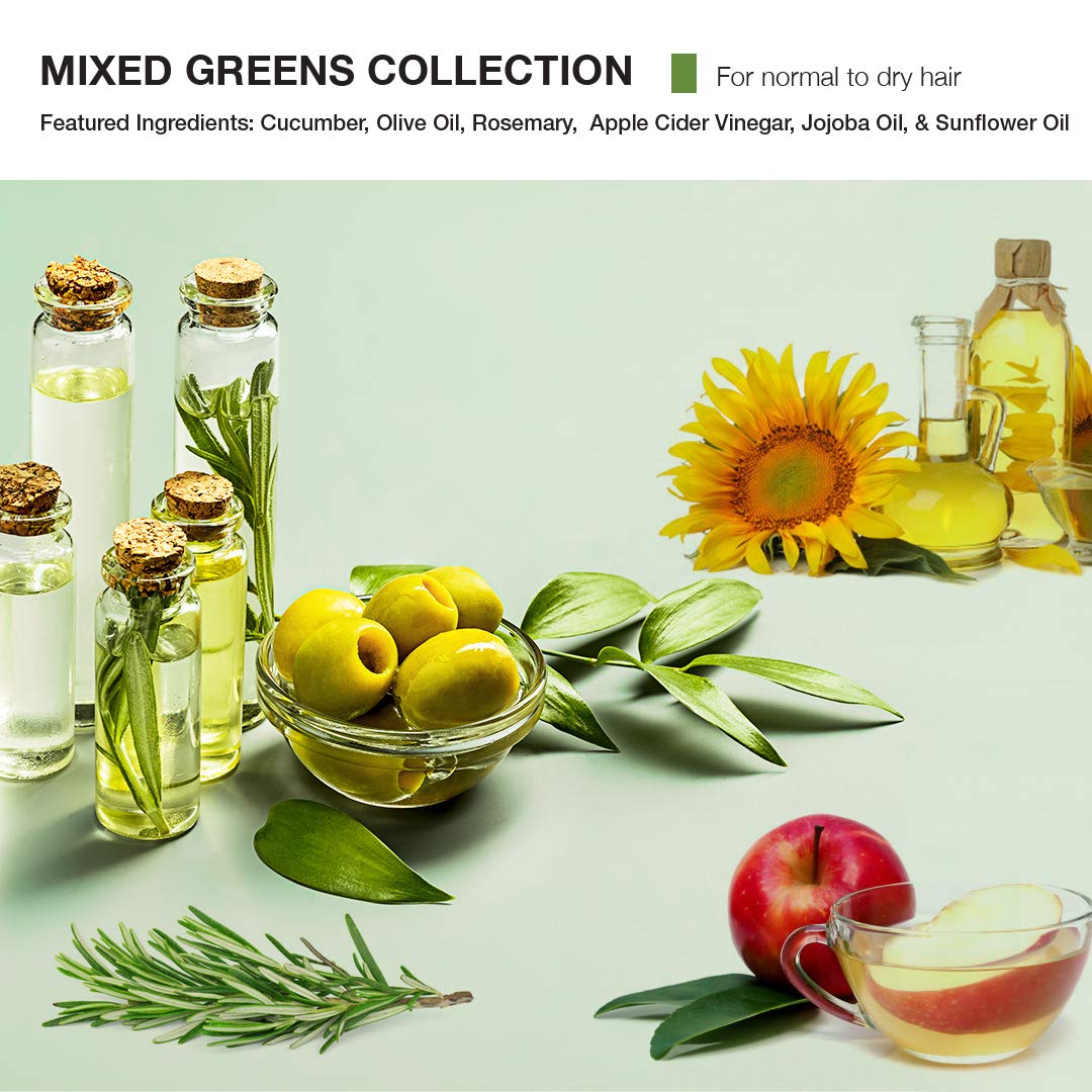 MOP Mixed Greens Moisture Shampoo, Fresh, 33.8 fl. Oz (Pack of 1)