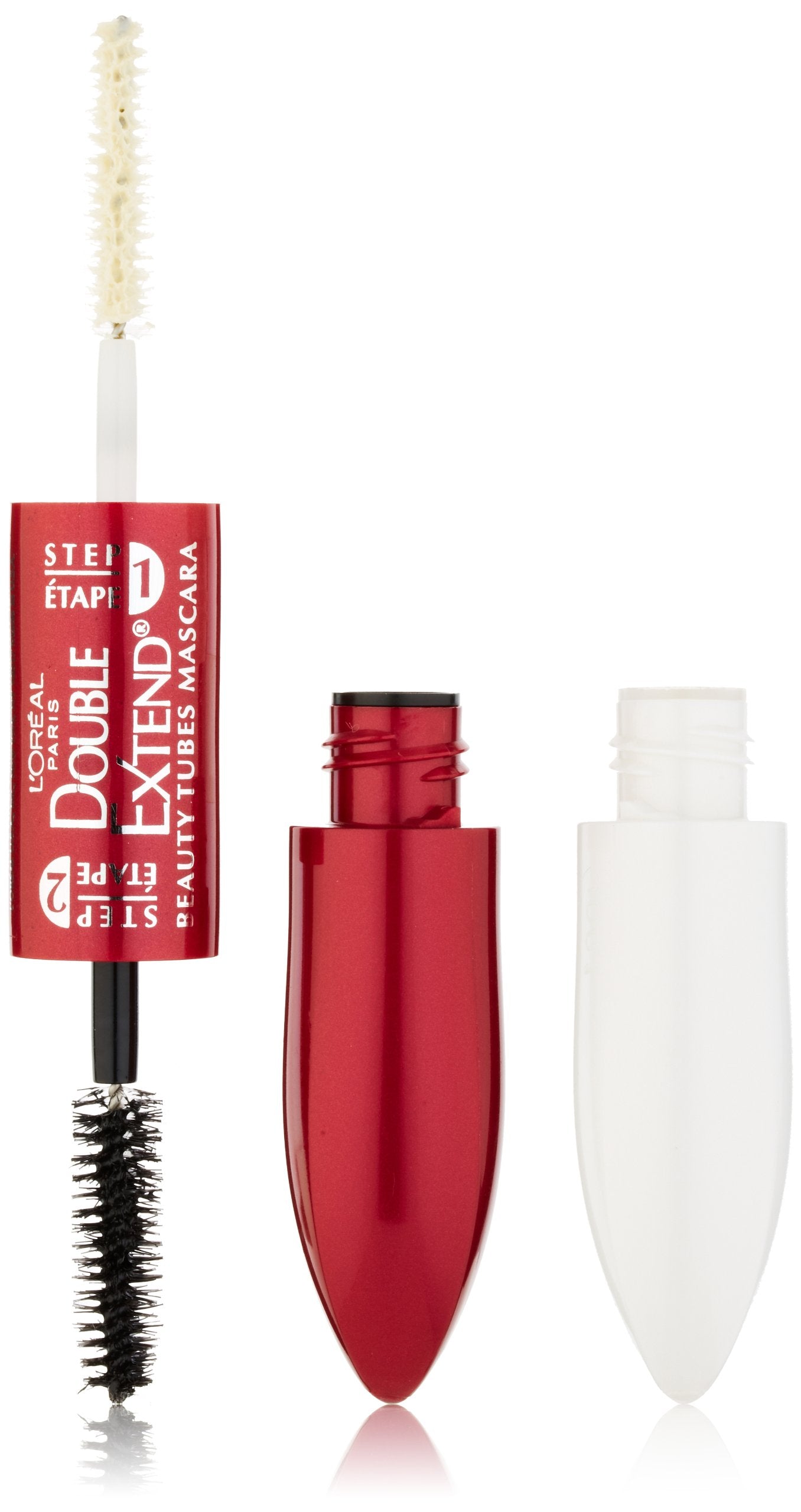 L'Oreal Paris Double Extend Beauty Tubes Mascara, Black, 0.33 Ounces