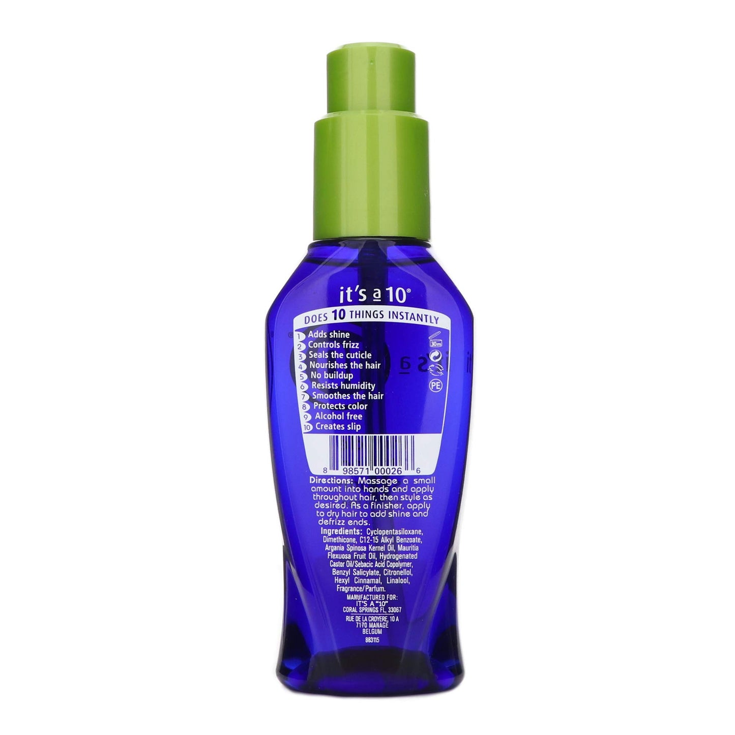 Miracle Styling Serum by Its A 10 for Unisex - 4 oz Serum