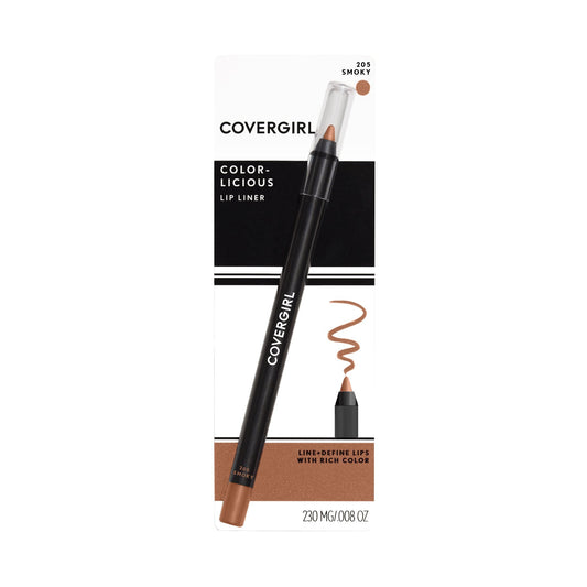 COVERGIRL Colorlicious Lip Perfection Lip Liner Smoky 205, .04 oz (packaging may vary) Beauty & Personal Care COVERGIRL