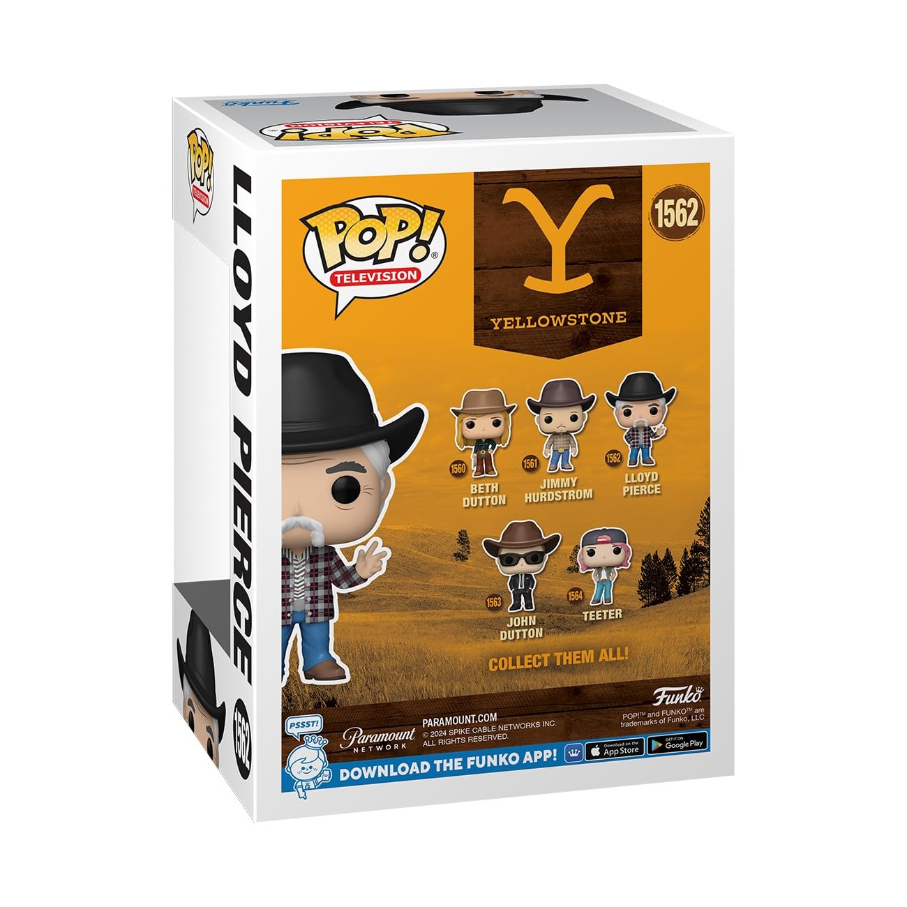 Funko POP TV: Yellowstone - Lloyd Pierce - Collectable Vinyl Figure - Gift Idea - Official Merchandise - for Kids & Adults - TV Fans - Model Figure…