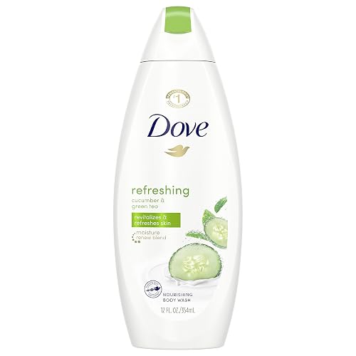 Dove go fresh Refreshing Body Wash Revitalizes and Refreshes Skin Cucumber and Green Tea Effectively Washes Away Bacteria While Nourishing Your Skin Beauty & Personal Care Dove