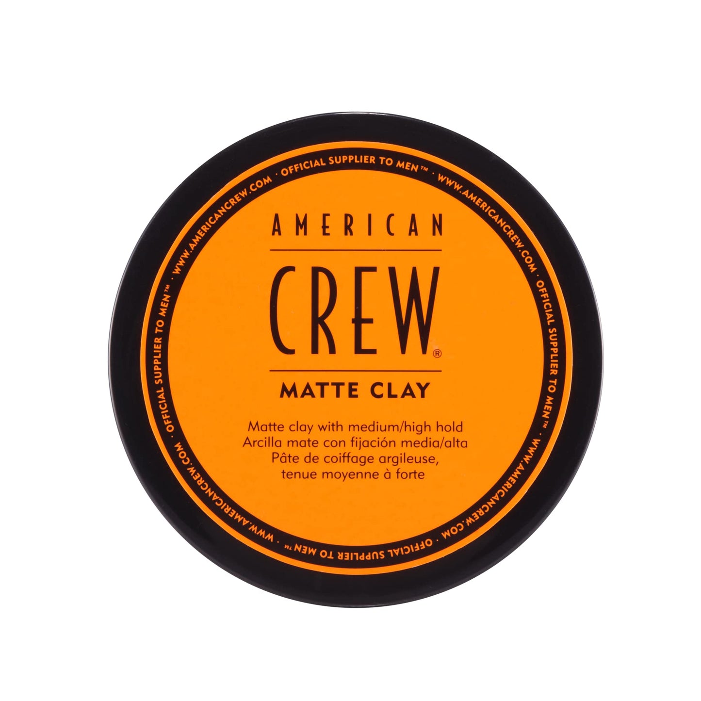American Crew Men's Hair Matte Clay (OLD VERSION), Like Hair Gel with Medium/High Hold, 3 Oz (Pack of 1) Beauty and Personal Care AMERICAN CREW Default Title