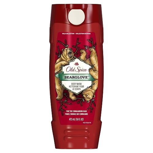 Old Spice Wild Collection Bear Glove Men's Body Wash, 16 Fluid Ounce