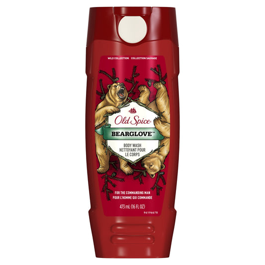 Old Spice Wild Collection Bear Glove Men's Body Wash, 16 Fluid Ounce Beauty & Personal Care Old Spice