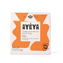 AYÉYA African Black Soap Bar, Cedarwood (Honor) - Exfoliating Bar Soap for Aging Skin, 4 Oz