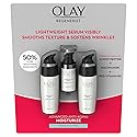 Olay Regenerist Regenerating Serum, Fragrance-Free - 3 Piece set(Total 3.9 Oz)