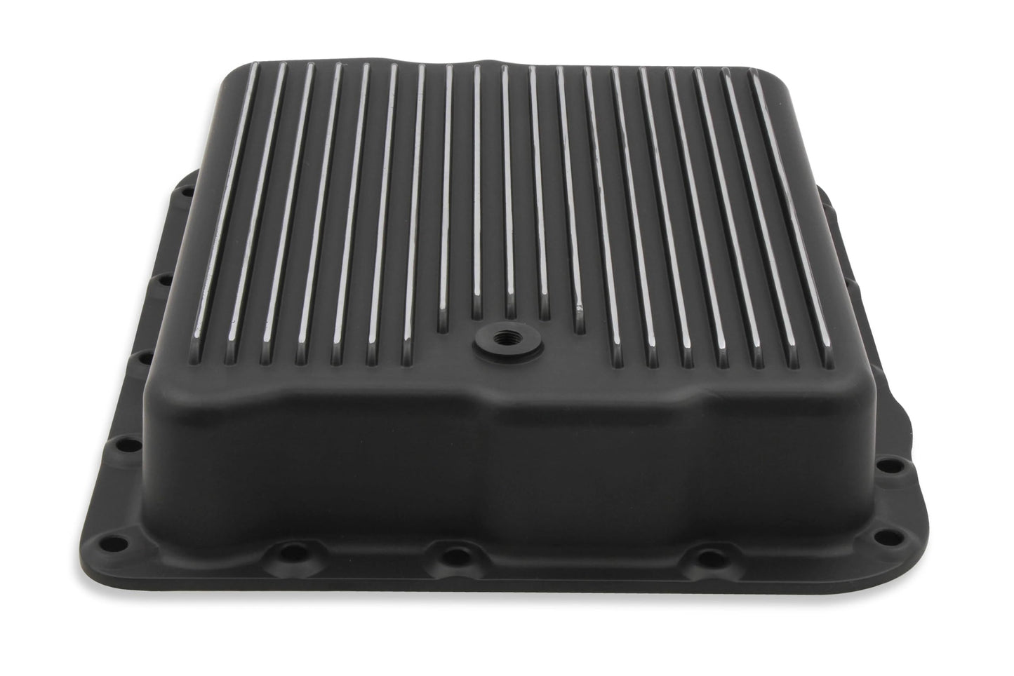 Mr. Gasket Automatic Transmission Oil Pan Gm 700R4 Black Aluminum