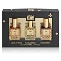 DUBAI UNDERGROUND 3PC Mini EDP Arabic Fragrance Collection | Unisex Discovery Set | Jalalat, Fakhar, Sahra | Luxurious Arabian Perfume Gift | Rare
