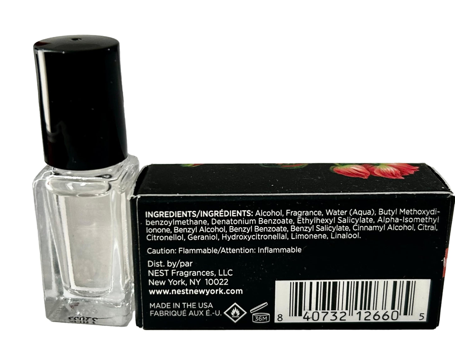 Nest WILD POPPY Eau De Parfum Rollerball Women EDP Perfume (Mini/Small/Travel Size) 0.1oz/3mL - 6605