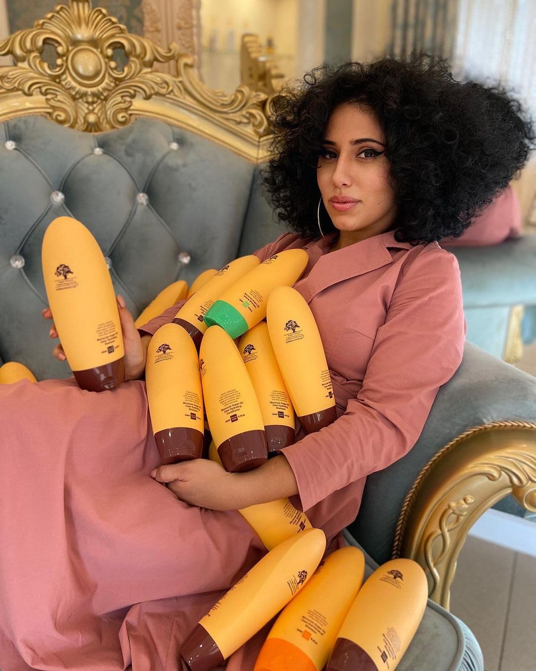 Whisper Whip Moroccan Argan Oil Hydrating Shampoo and Conditioner Set (6.8 fl oz each)