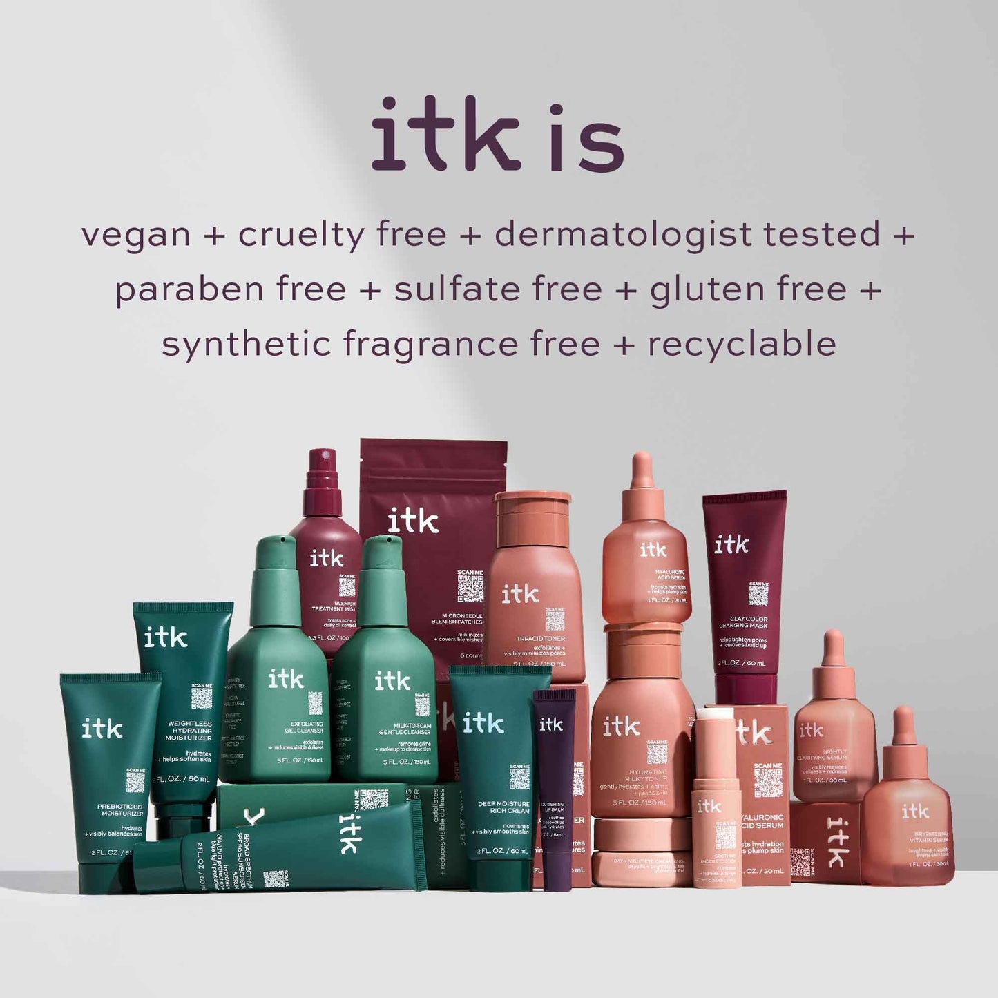 ITK Skincare Deep Moisture Anti Aging Face Cream With Hyaluronic Acid + Ceramides + Shea Butter For Nourishing Rich Hydration - Reduce Fine Lines +