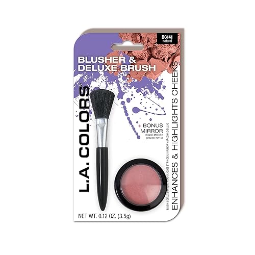 L.A. COLORS Blush Value Pack, Natural (Carded) CBC141A