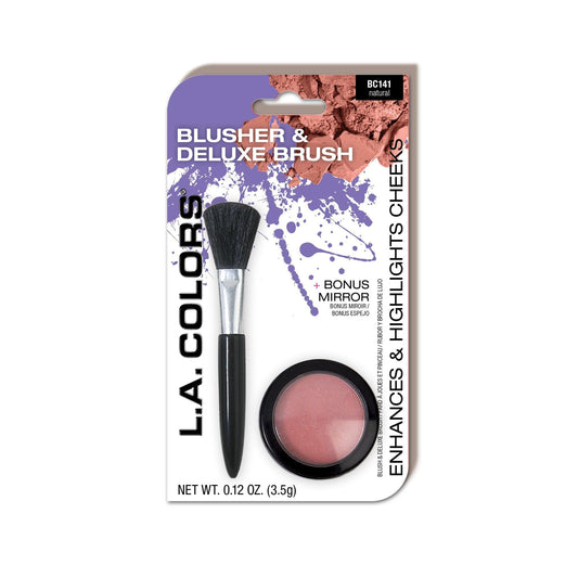 L.A. COLORS Blush Value Pack, Natural (Carded) CBC141A