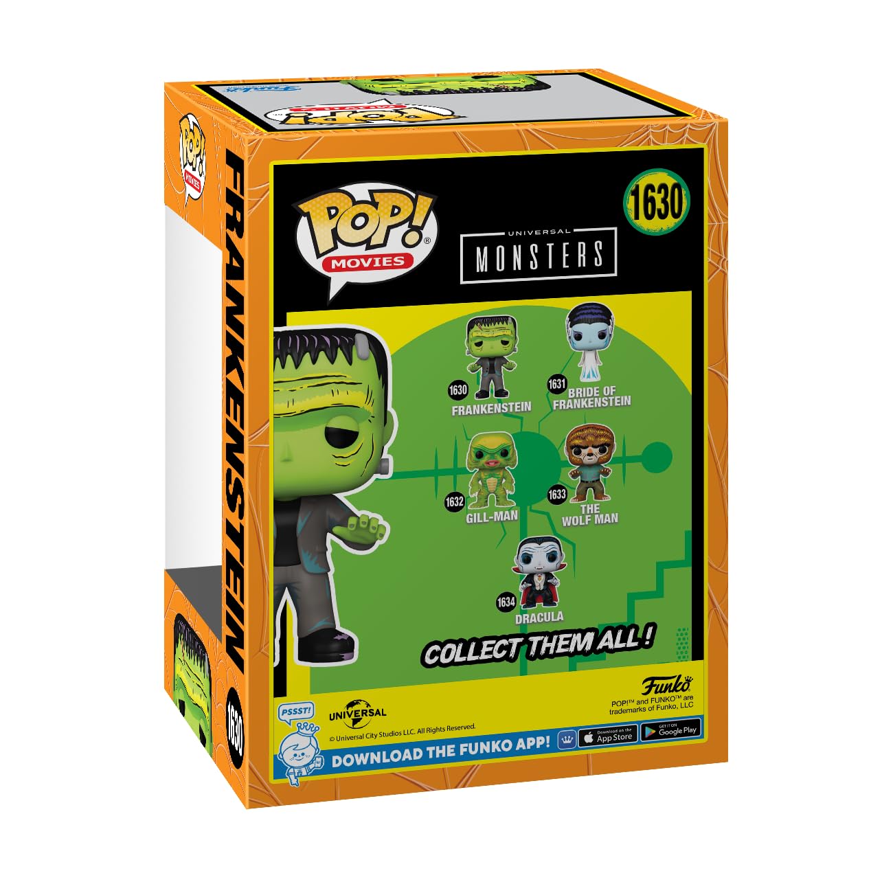 Funko POP! Movies: Universal Monsters - Frankenstein - Collectable Vinyl Figure - Gift Idea - Official Merchandise - for Kids & Adults - Horror Fans…