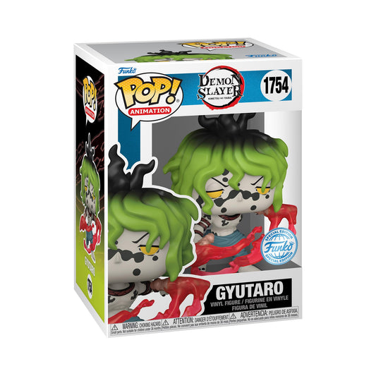Funko POP! Animation 1754 Demon Slayer Gyutaro (Blood Attack) Special Edition