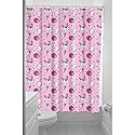 Sourpuss Clothing Zombie Bunny Shower Curtain Pink