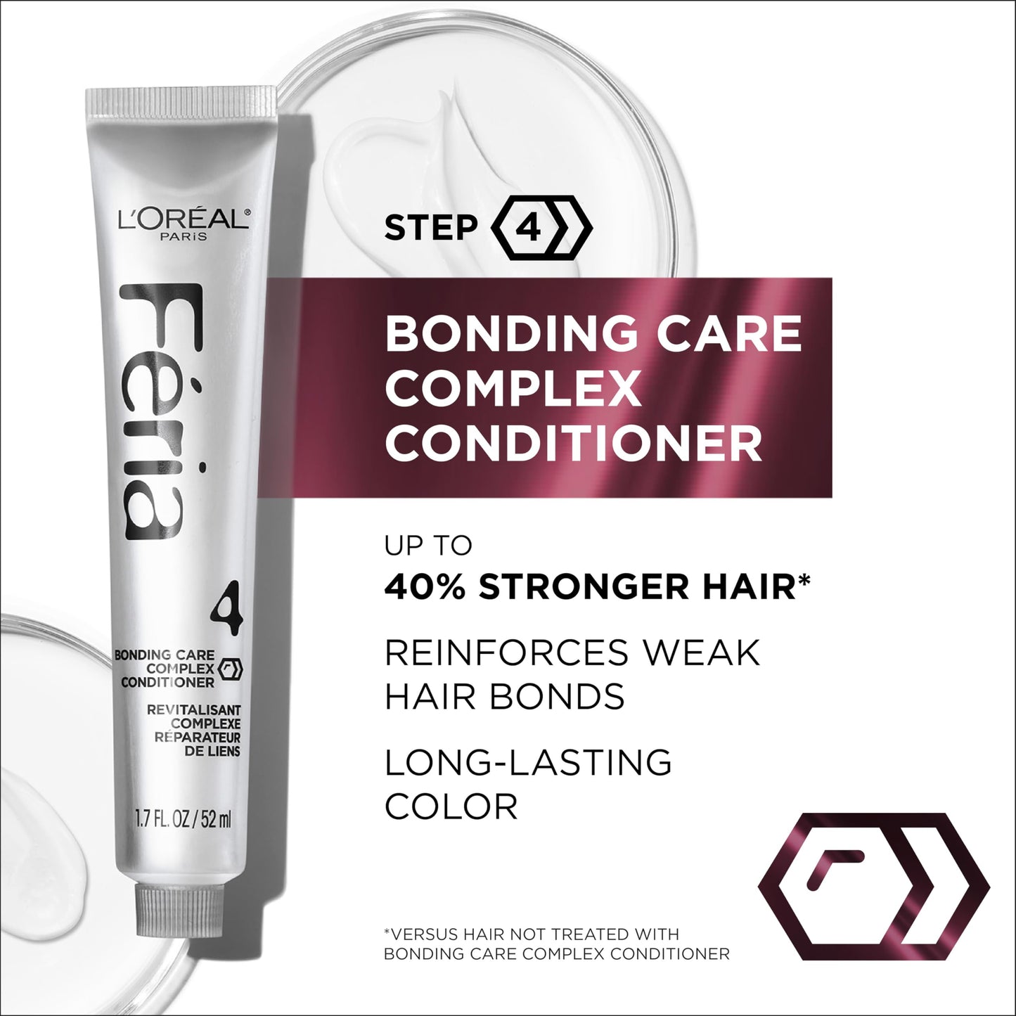 L’Oreal Paris Feria Multi-Faceted Shimmering Permanent Hair Color, High Intensity Hair Dye for 3X Highlights, 82 Strawberry Blonde, 1 Hair Dye Kit
