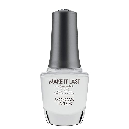 Morgan Taylor Make It Last Long Wear Top Coat - Ultra-Longwearing Nail Top Coat for Chip-Resistant, Mirror-Like Shine, Nail Protection Beauty & Personal Care Morgan Taylor