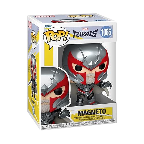 Funko Pop! Games: Marvel Rivals - Magneto - Marvel - Collectable Vinyl Figure - Gift Idea - Official Merchandise - Toys for Kids & Adults…