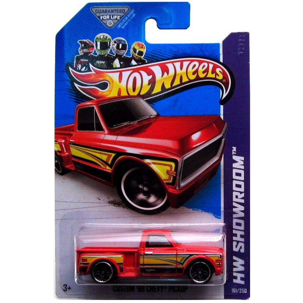 Hot Wheels HW Showroom Custom '69 Chevy Pickup (Red) #161/250