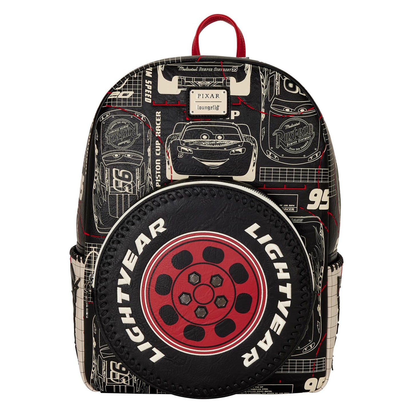 Loungefly Pixar Cars Full-Size Backpack