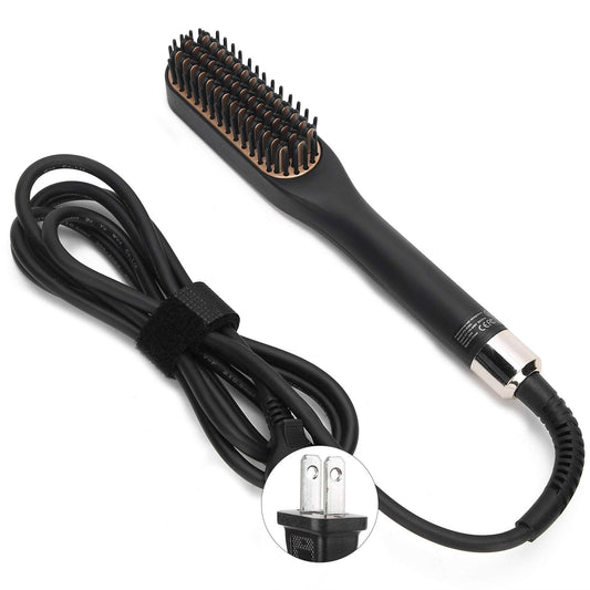 Beard Straightener for Men - Heated Beard Brush Comb for Short to Medium Beards - Costume Accessories and Grooming Gifts for Men (US Plug) Beauty and Personal Care NOENNULL
