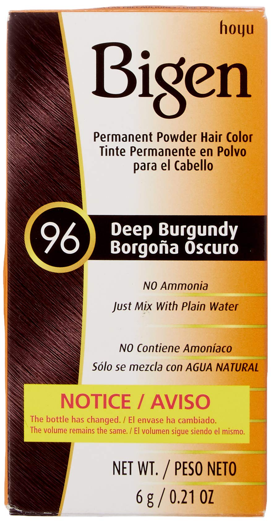 Bigen Hair Color Powder - Deep Burgundy #96