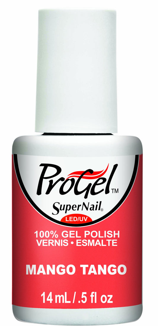 Supernail Progel Nail Lacquer, Mango Tango, 0.5 Fluid Ounce Beauty & Personal Care SuperNail