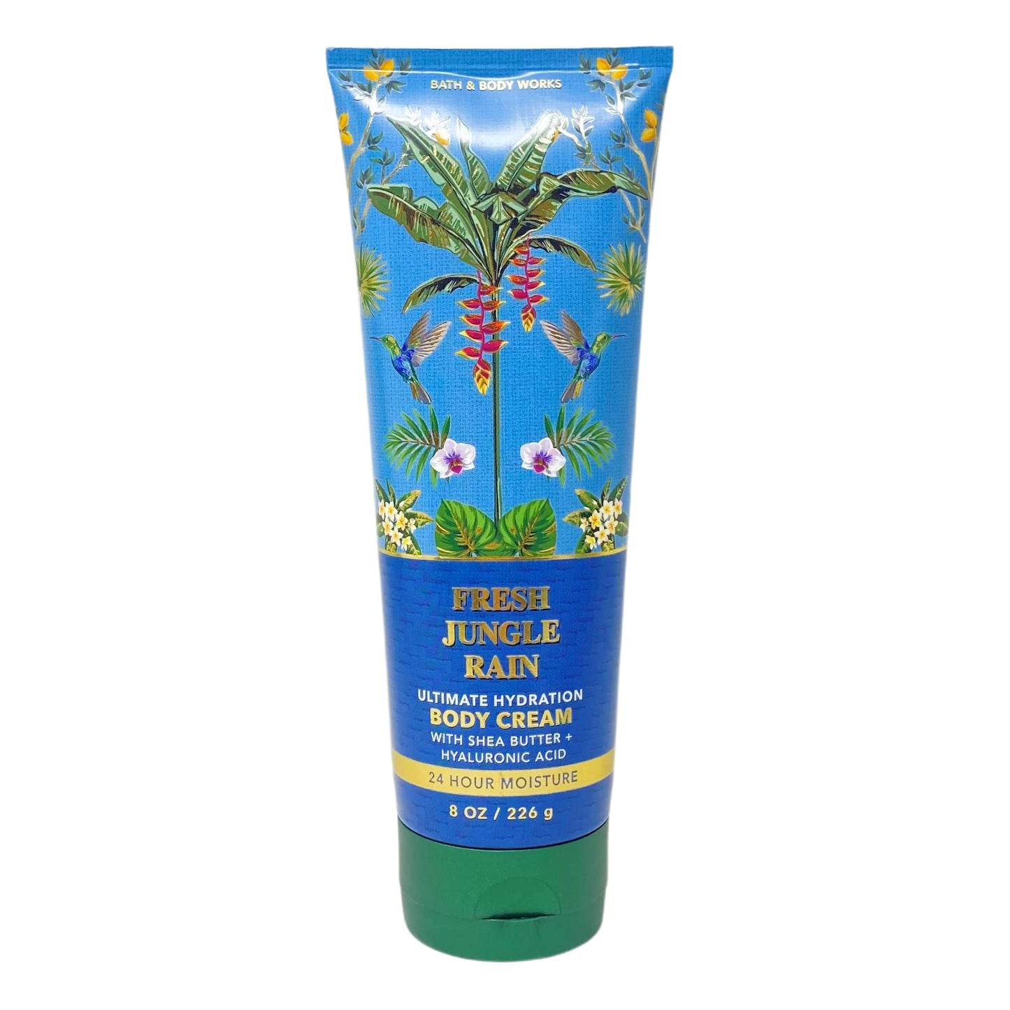 Bath & Body Works Fresh Jungle Rain 3 Piece Gift Set - Fragrance Mist - Shower Gel - Body Cream - with a Natural Oats Bar Soap - Full Size Beauty and Personal Care Bath & Body Works
