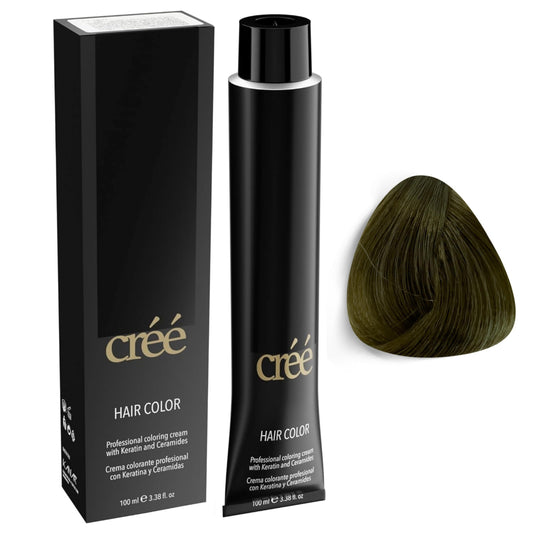 Cree Professional 8.17 - Mat Light Blond Permanent Hair Color - Long Lasting, Rich Vibrant - Gray Coverage 100ml - 3.4 fl.oz. Beauty & Personal Care Créé