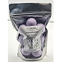 Essential Oil Bath Bombs - USA Made with Coconut Milk & Shea Butter - for a Luxurious at Home Spa Bath (12 Count) Pack of 1 (Lavender)