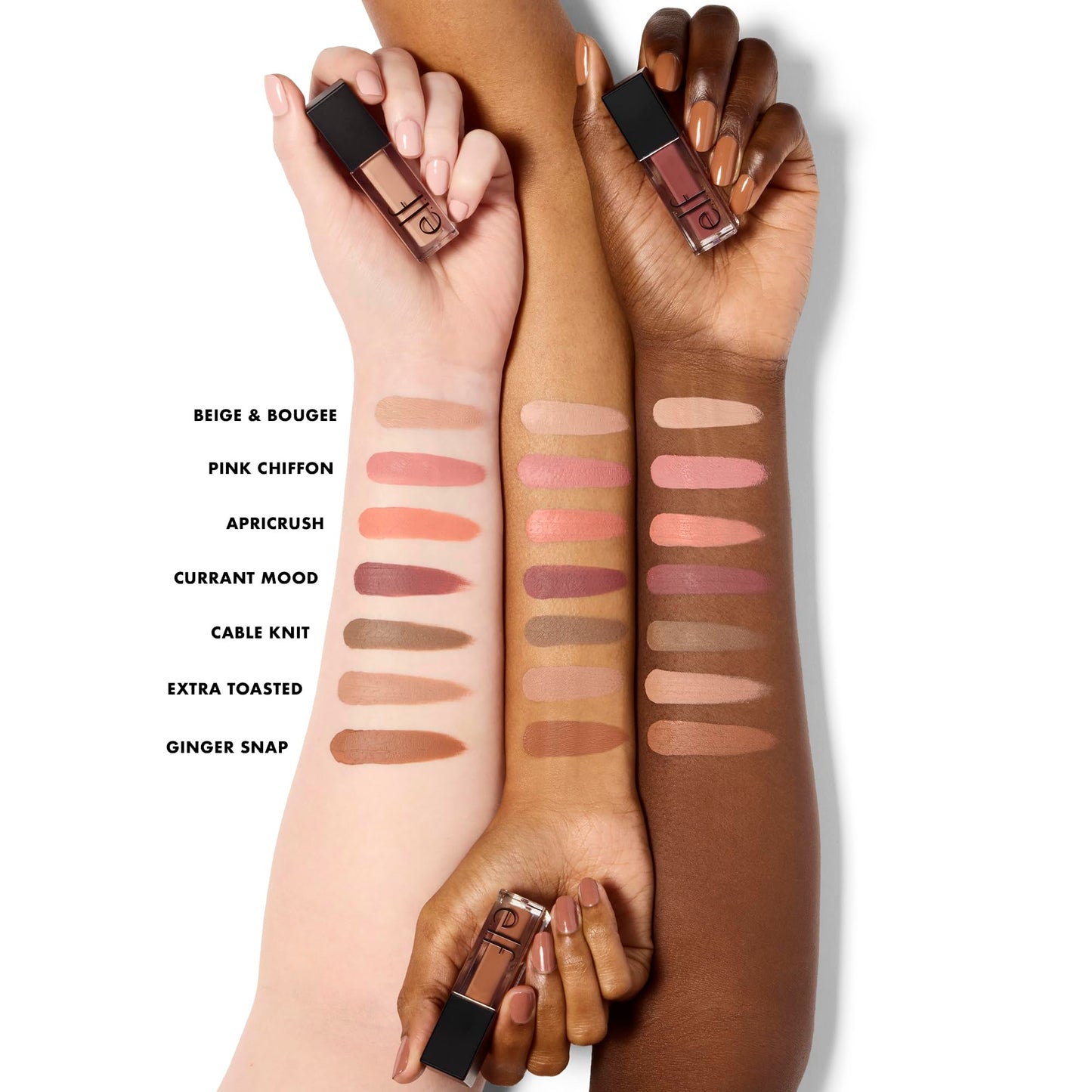 e.l.f. Liquid Velvet Eyeshadow, Crease-Resistant Liquid-to-Powder Eyeshadow For A Rich, Soft-Matte Finish, Vegan & Cruelty-Free, Pink Chiffon
