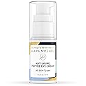 Anti-Aging Peptide Under Eye Cream - Peptide Eye Cream for Hydrated & Firm Skin - Under Eye Cream for Dark Circles and Puffiness - Anti Aging Eye
