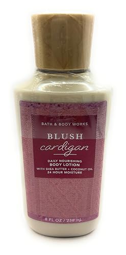 Bath and Body Works Blush Cardigan 24 Hour Moisturizing Body Lotion - 8 oz / 236 g
