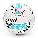 Puma Unisex Orbita LaLiga 1 Machine Stitched Soccer Ball, White-Multicolor AH25, 4