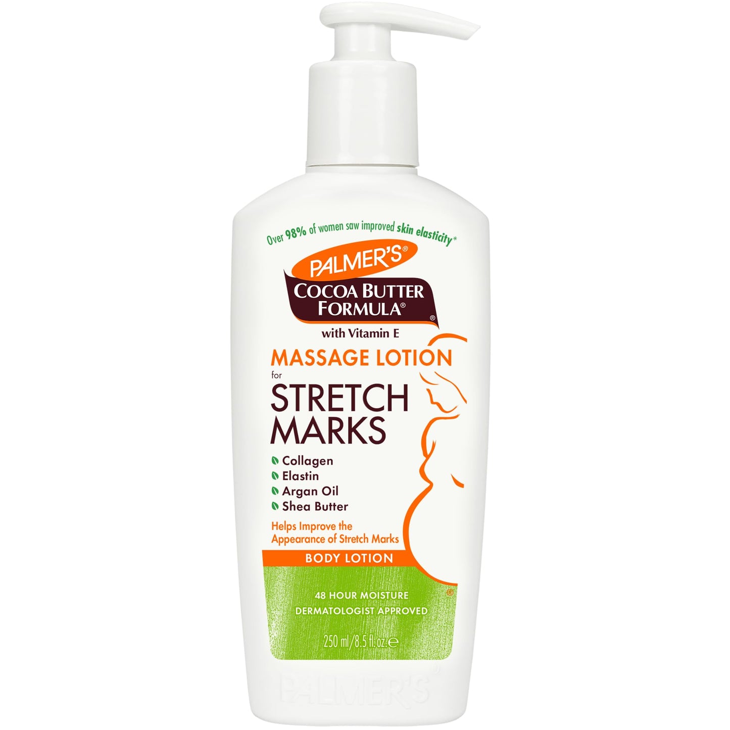 Palmer's Cocoa Butter Formula Massage Lotion For Stretch Marks, Pregnancy Skin Care, Belly Cream with Collagen, Elastin, Argan OIl and Shea Butter Beauty and Personal Care Palmer's Default Title
