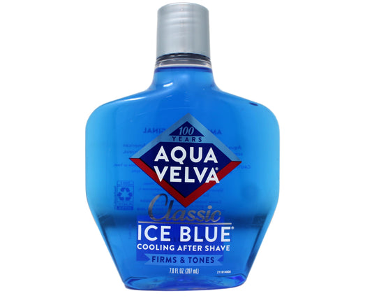 Aqua Velva Cooling After Shave, Firms & Tones, Classic Ice Blue, 7 FL OZ - 7 Pack Beauty and Personal Care Aqua Velva