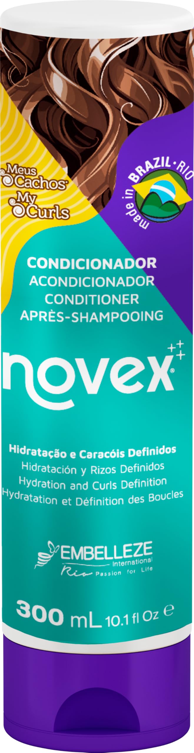 NOVEX Hair Care My Curls Daily Conditioner, 10.1 Fl Oz Bottle
