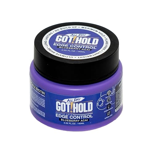 ALL DAY GOT HOLD Extreme hold Blueberry Acai Edge Control 2.02 fl.oz/60ml
