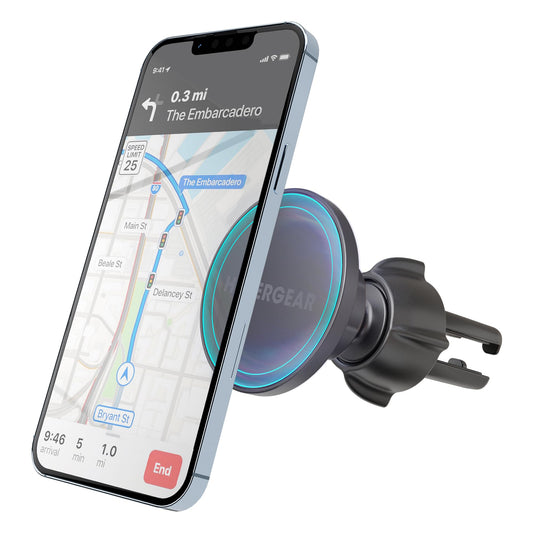 HyperGear MagSafe Magnetic Phone Holder Car Phone Holder Mount for Air Vent, Cellphone Holders Car Magnet Stand, Auto Magnetic Mount, Hands-Free…