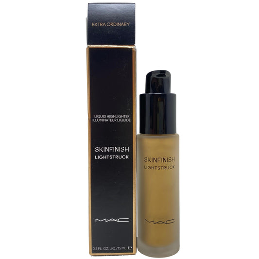 M.A.C Cosmetics Skinfinish Lightstruck Liquid Highlighter - Extra Ordinary - (Yellow gold) 0.5 fl oz / 15 mL
